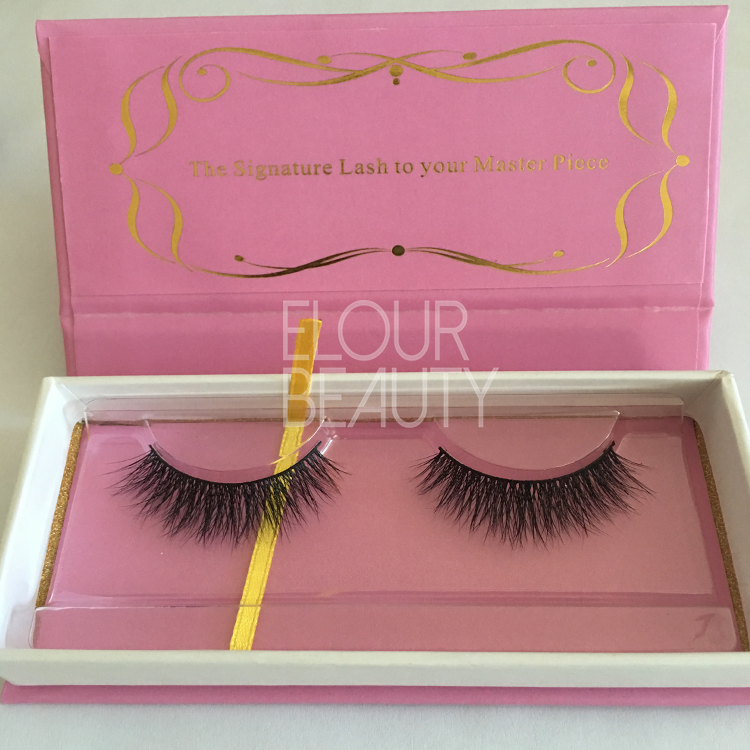 3D volume mink eyelashes with magnetic boxes wholesale EA81